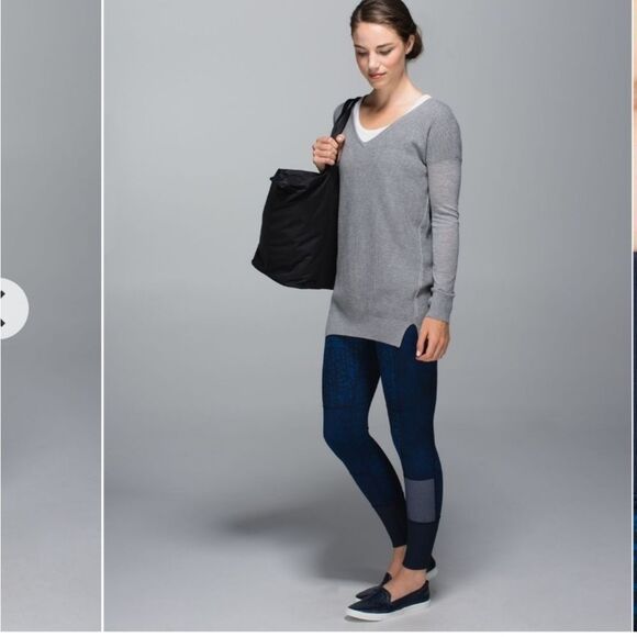 Lululemon Sashiko patchwork wunder under pants - Picture 3 of 13